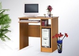 Biurko Mini komputerowe z wysywaną półką na klawiature