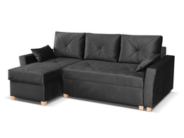 Narożnik BIK z pojemnikiem wypoczynkowy z funkcją spania do salonu