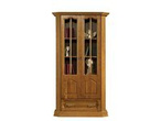 Biblioteczka dębowa do salonu KINGA