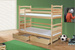 Łóżko piętrowe Oskar z materacami 2 osobowe