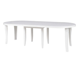 Stół biały rozkładany LUX okrągły