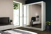 Szafa PARIS 160 z drzwiami przesuwnymi i lustrem