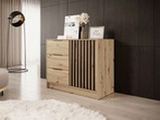 Komoda 2 drzwiowa z szyfladami artisan lamele