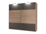 Szafa Dione z drzwiami przesuwnymi i oświetleniem