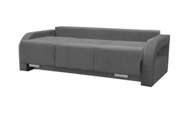 Sofa Alicja rozkładana 3 osobowa do salonu z pufą Gratis