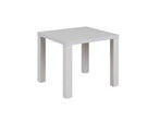 Stolik kwadratowy 55x55 do salonu ława biała