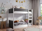 Łóżko piętrowe 2 osobowe Simon do pokoju młodzieżowego