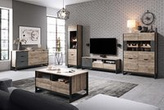 Komplet mebli do salonu Arden dąb sand grange + matera