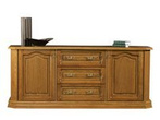 Komoda dębowa KINGA 200x85x50 do salonu