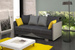 Sofa Giles do salonu z funkcją spania Magic Home