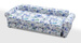Sofa Flower rozkładana do salonu wygodna