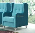 Fotel Flam do salonu wygodny wysokie oparcie