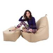 Fotel pufa Glamour XXL Plus