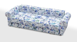 Sofa Flower rozkładana do salonu wygodna