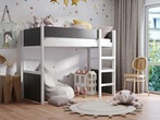Łóżko piętrowe antresola Sanah