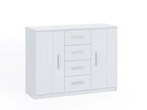 Komoda biała do sypialni BONO z szufladami