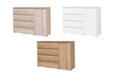 Komoda 4 szuflady 1 drzwi młodzieżowa Cosmo 5