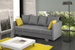 Sofa Giles do salonu z funkcją spania Magic Home