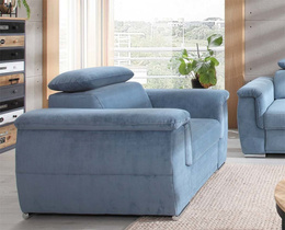 Fotel wypoczynkowy do salonu UMBRIA regulowane zagłówki