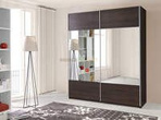 Szafa z drzwiami przesuwnymi Vario z lustrem