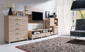 Meble Maximus pod telewizor do salonu dąb sonoma