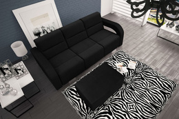 Sofa Alicja rozkładana 3 osobowa do salonu z pufą Gratis