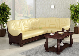 Narożnik skórzany Roma do salonu