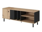 Komoda pod telewizor nowoczesna Madis dąb artisan + antracyt.