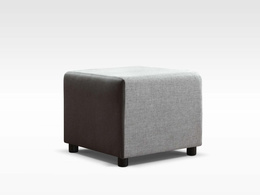 Pufa tapicerowana Lupo do zestawu wypoczynkowego