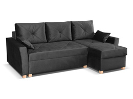 Narożnik BIK z pojemnikiem wypoczynkowy z funkcją spania do salonu