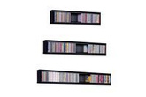 Półka ścienna na płyty CD z muzyką pojemnik CD