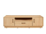 Komoda pod telewizor Santiago 5 dąb biszkoptowy do salonu