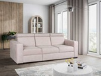 Sofa rozkładana do salonu York z zagłówkami